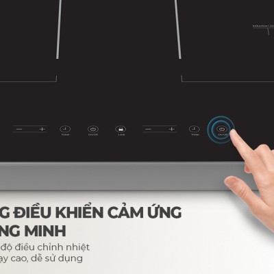 Bếp Đôi Điện Từ Sunhouse SHB98-HP - Hàng Chính Hãng