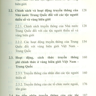 Truyền Thông Và Ý Thức Quốc Gia Của Một Số Tộc Người Ở Vùng Biên Giới Việt Nam - Trung Quốc (Sách chuyên khảo) - Viện Hàn lâm Khoa học Xã hội Việt Nam - Viện Dân tộc học; Trần Hồng Thu chủ biên 