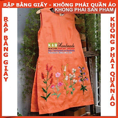 Rập giấy A0 mã 111 - rập áo dài cách tân sát nách (BẢN VẼ)