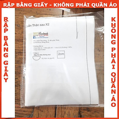 Rập giấy áo pelum tay phồng mã 1295 (BẢN VẼ)