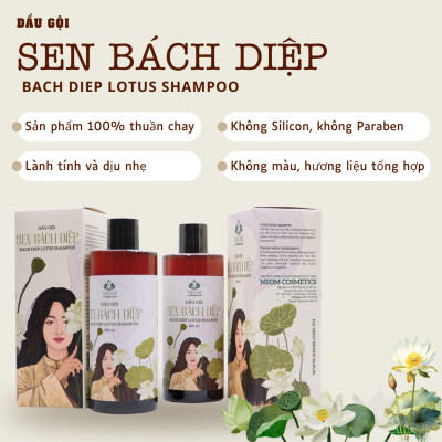 Dầu Gội Sen Bách Diệp Dầu Gội Kích Mọc Tóc Giảm Gãy Rụng