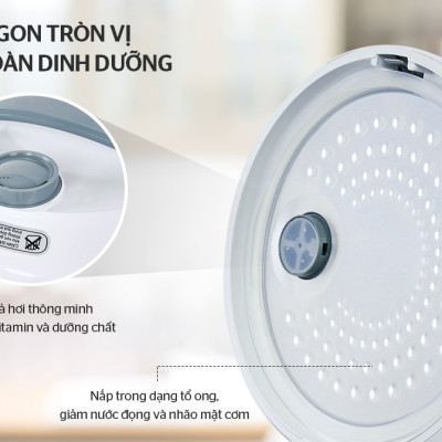 Nồi Cơm Điện Sunhouse SHD8602 (1.8L) New - Hàng Chính Hãng