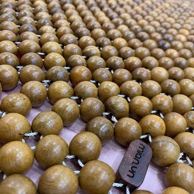 Chiếu Hạt Gỗ Bách Xanh Cao Cấp Hạt 1.2cm - Chiếu gỗ Mian .vn ( video , hình thật )