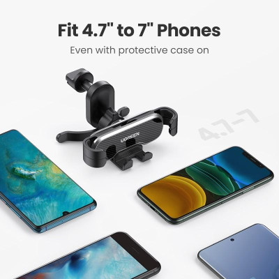 Ugreen UG80871LP228TK Màu Đen Giá đỡ điện thoại trên ô tô - HÀNG CHÍNH HÃNG