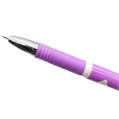 Bút Gel Super Wings 0.5 mm - Deli CG12-TI - Mực Tím