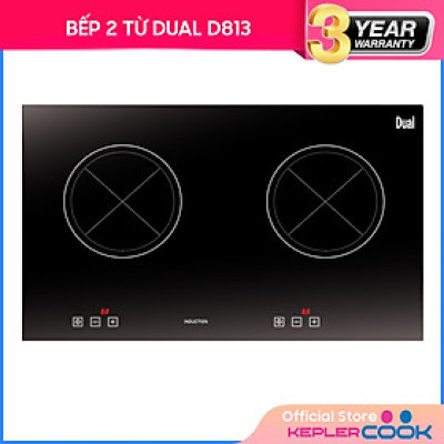 Bếp Âm Từ Đôi Dual D813 (70cm - 4000W) - Hàng Chính Hãng