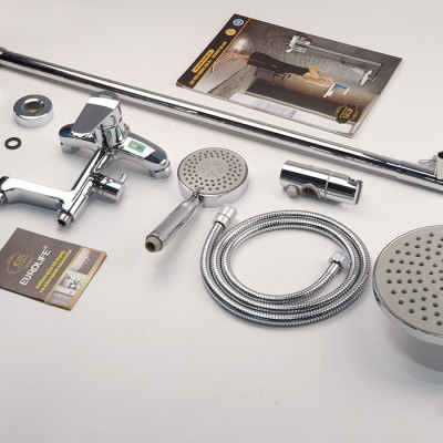 Sen bộ tắm đứng nóng lạnh Eurolife EL-S904 (Trắng bạc)