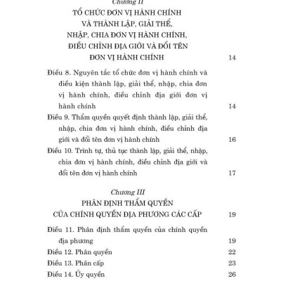Luật Tổ chức chính quyền địa phương năm 2025