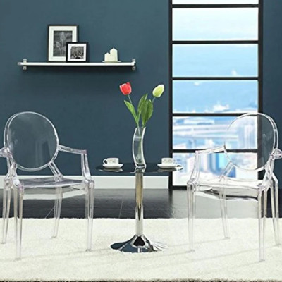 Ghế ngồi cafe nhập khẩu Tundo HFC-GCF Ghost Giá Rẻ