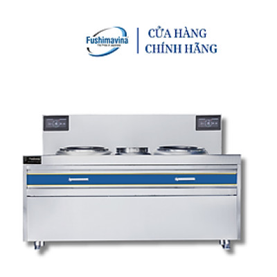 [CỬA HÀNG CHÍNH HÃNG] Bếp từ công nghiệp đôi 12KWx2 mặt lõm Fushimavina