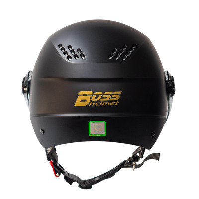 Nón Bảo Hiểm 1/2 Đầu Có Kính BOSS AT10