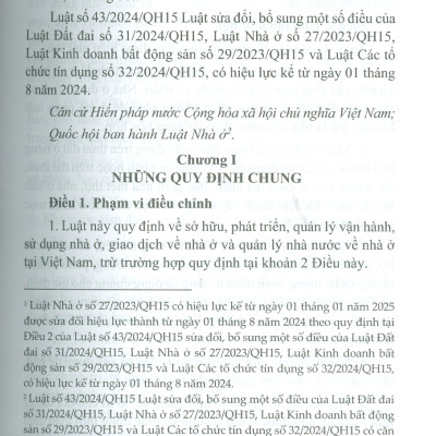 Luật Nhà Ở Và Văn Bản Hướng Dẫn Thi Hành 