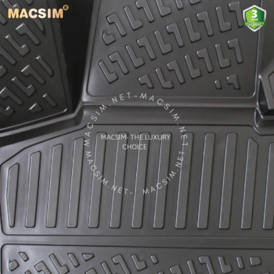 Thảm lót sàn ô tô nhựa TPU Silicon Mazda 6 third generation 2012-nay Nhãn hiệu Macsim
