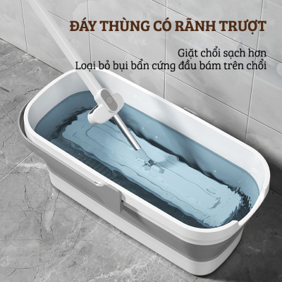 Xô Nhựa Cao Cấp Gấp Gọn Đa Năng Damas, Xô Nước Lau Nhà Vệ Sinh Nhà Cửa  - Chất Liệu Nhựa PP An Toàn Cho Người Tiêu Dùng - Dung Tích 12L Phù Hợp Với Nhiều Nhu Cầu Sử Dụng: Rửa Xe, Câu Cá, Để Đồ Đạc,...Thiết Kế Kèm Quai Xách Tay Thuận Tiện Di Chuyển