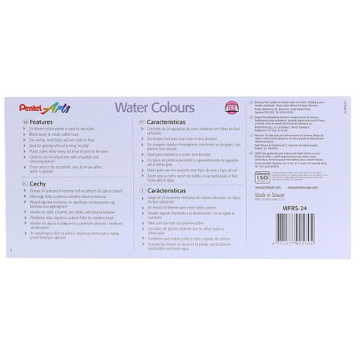 Hộp Màu Nước Pentel 24 màu WFRS-24