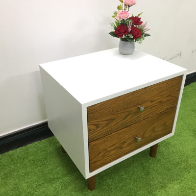 Pn4-Kệ tủ đầu giường phòng ngủ khung ván gỗ HRM KT50x40x50