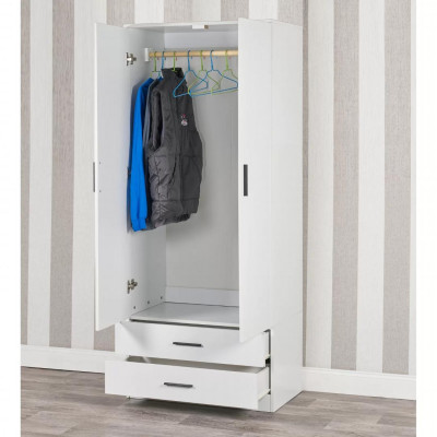 Tủ quần áo 2 cánh SMLIFE Carmelo
