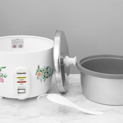 Nồi cơm nắp rời Toshiba RC-18MH1PV(F) 1.8 lít - Hàng chính hãng - Chỉ giao HCM