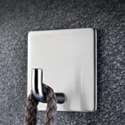 Móc Inox 304 Dán Tường Chịu Lực, Treo Đa Năng, Treo Quần Áo, Đồ Dùng Trong Nhà Tắm, Bếp, Tiện Dụng, Gọn Gàng. TakyHome 2005