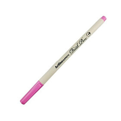 Bút Lông Đầu Cọ Artline Supreme Brush Pen EPFS-F - Màu Hồng