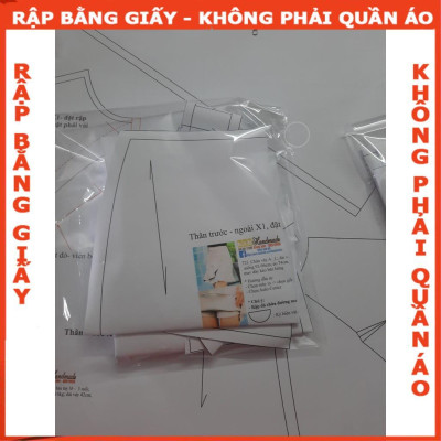 Rập giấy A0 chân váy có quần bên trong  mã 725 (BẢN VẼ)