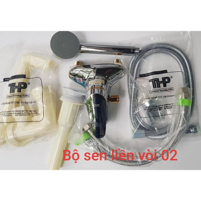 Bộ sen liền vòi Rangos SLV02 - sen tắm liền vòi chậu lavabo Rangos
