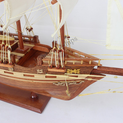 Mô hình thuyền buôn France II 56cm Thuận Buồm Xuôi Gió