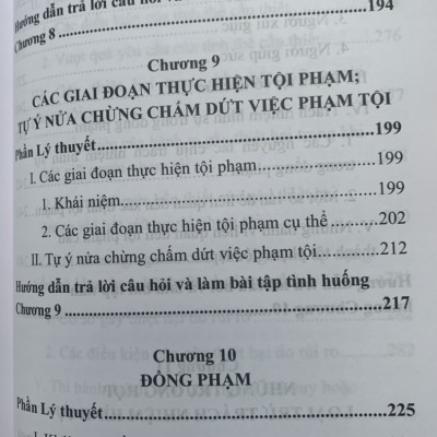 Hướng dẫn môn học Luật hình sự - Tập 1 (phần chung)