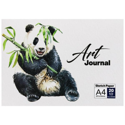Tập Vẽ Art Journal A4 - 40 Trang 220gsm - The Sun - Panda