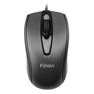 Chuột Fuhlen L102 Optical Black USB - Hàng Chính Hãng
