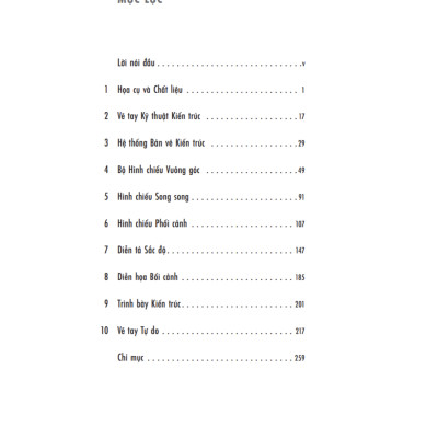 Artbook - Sách Tiếng Việt - Bản Vẽ Kiến Trúc (Architectural Graphics 6th edition)