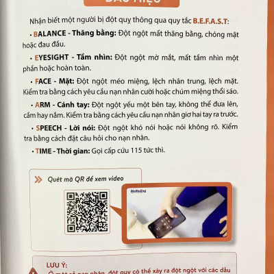 (Tặng Poster 10 Kĩ năng sơ cấp cứu cơ bản) Sơ cứu nhanh- Giành sự sống