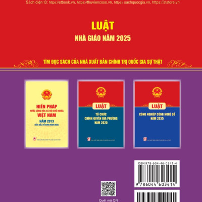 Luật nhà giáo năm 2025
