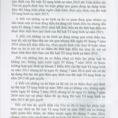 So Sánh Bộ Luật Tố Tụng Hình Sự Năm 2003 Với Bộ Luật Tố Tụng Hình Sự Năm 2015 (Có hiệu lực thi hành từ ngày 01/01/2018)