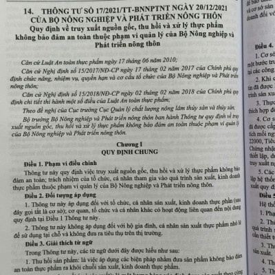 Sách Luật An Toàn Thực Phẩm – Công Tác Thanh Tra Kiểm Tra Bảo Đảm An Toàn Vệ Sinh Thực Phẩm Trong Các Đơn Vị, Doanh Nghiệp, Quán Ăn, Nhà Hàng, Khách Sạn - V2305D