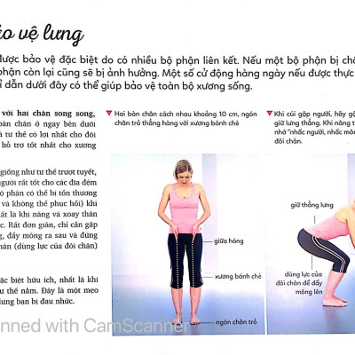 Sách Lò Xo - 15 Phút Tập Lưng (Kèm 1 DVD)