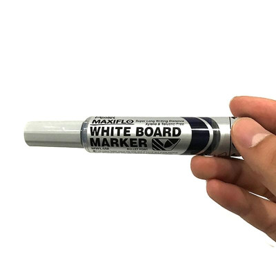 Bút Dạ Viết Bảng Đầu Bấm MWL5M - Xanh