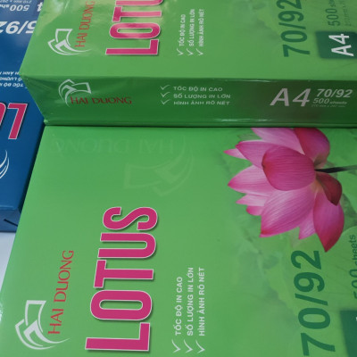 Giấy in A4 Lotus đa năng, định lượng 70 gsm 500 tờ siêu rẻ