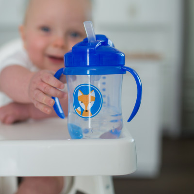 [ TC91012 ] Ca uống nước ống hút 360 độ - Dr.Brown