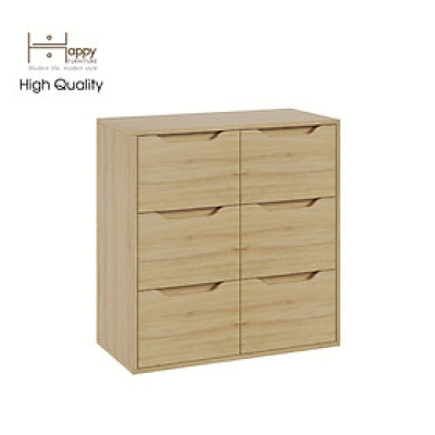 [Happy Home Furniture] ALEE, Tủ đựng đồ 6 ngăn kéo ,  80cm x 38cm x 82cm ( DxRxC), THK_035