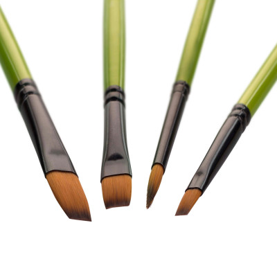 Bộ 4 Cây Cọ Vẽ Acrylic CM-04BRS-A