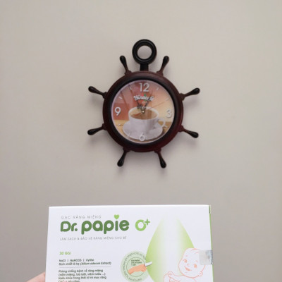 Gạc Rơ Lưỡi Dr Papie Vệ Sinh Răng Miệng Cho Bé , Gạc Răng Miệng Dr Papie Làm Sạch Răng Miệng Cho Bé Hộp 30 Miếng