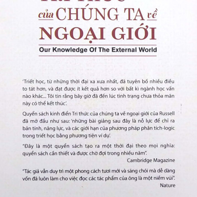 Tri Thức Của Chúng Ta Về Ngoại Giới