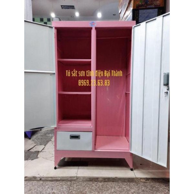 Tủ sắt đựng quần áo 1m6x90cm TADT24