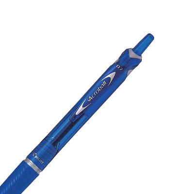 Bút Bi Pilot Bấm Acroball 0.7mm - Màu Xanh