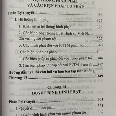 Hướng dẫn môn học Luật Hình Sự  -Tập 1 - Phần Chung 
