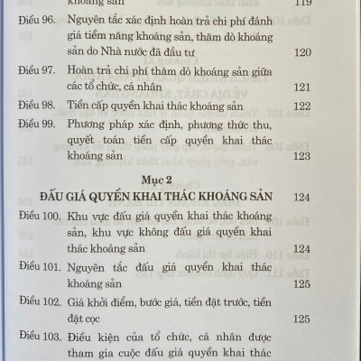 Luật Địa Chất và Khoáng Sản năm 2024