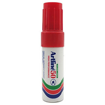 Bút Lông Dầu - Artline EK-50-RD - Màu Đỏ