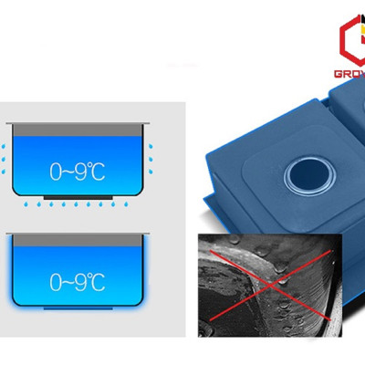 CHẬU RỬA BÁT, CHÉN INOX 2 HỐ CÂN GRBC7245C 