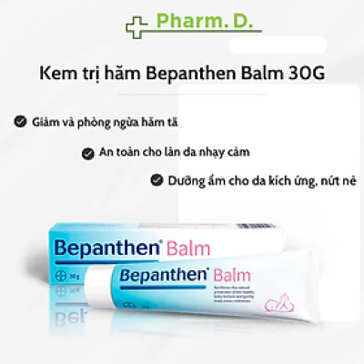 [CHÍNH HÃNG] Thuốc Trị Hăm Tã, Kích Ứng Bepanthen Balm 30G 1